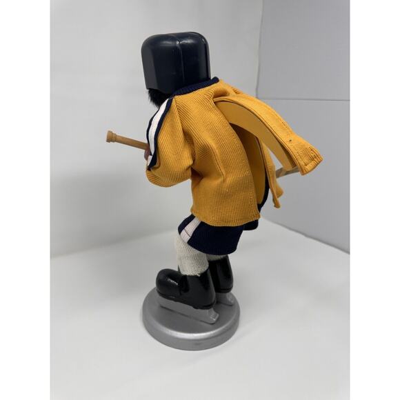 Nutcracker Zim's Heirloom Collectibles Vintage 2000 Hockey Player 13" RARE - Picture 8 of 10